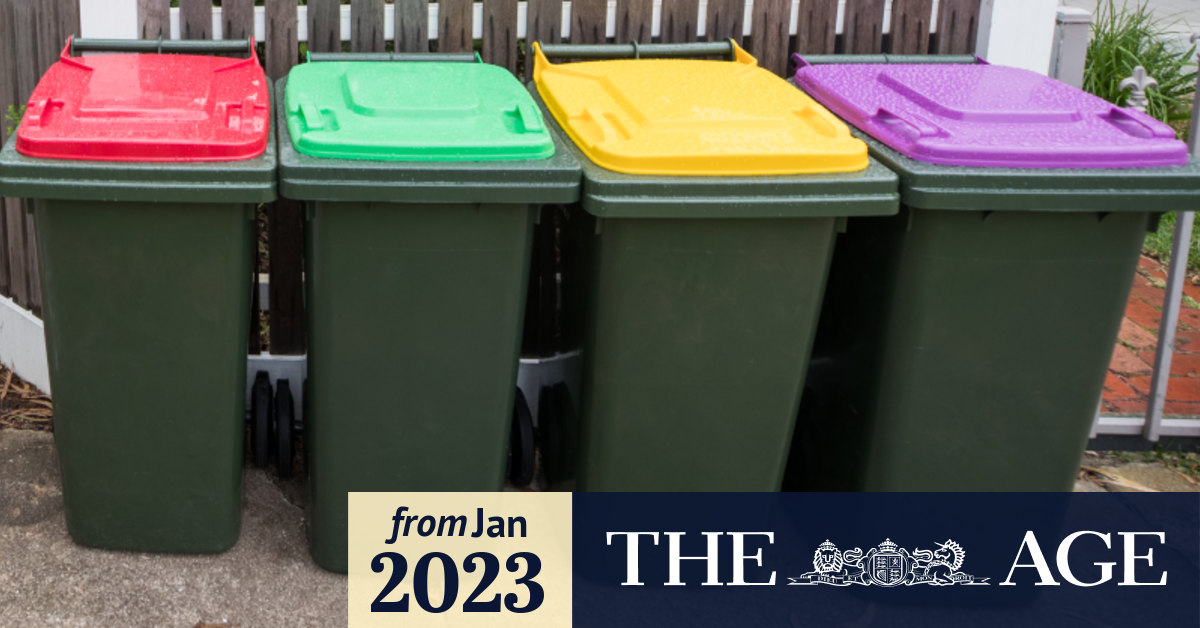 No purple bin for you Residents expected to take glass rubbish to drop